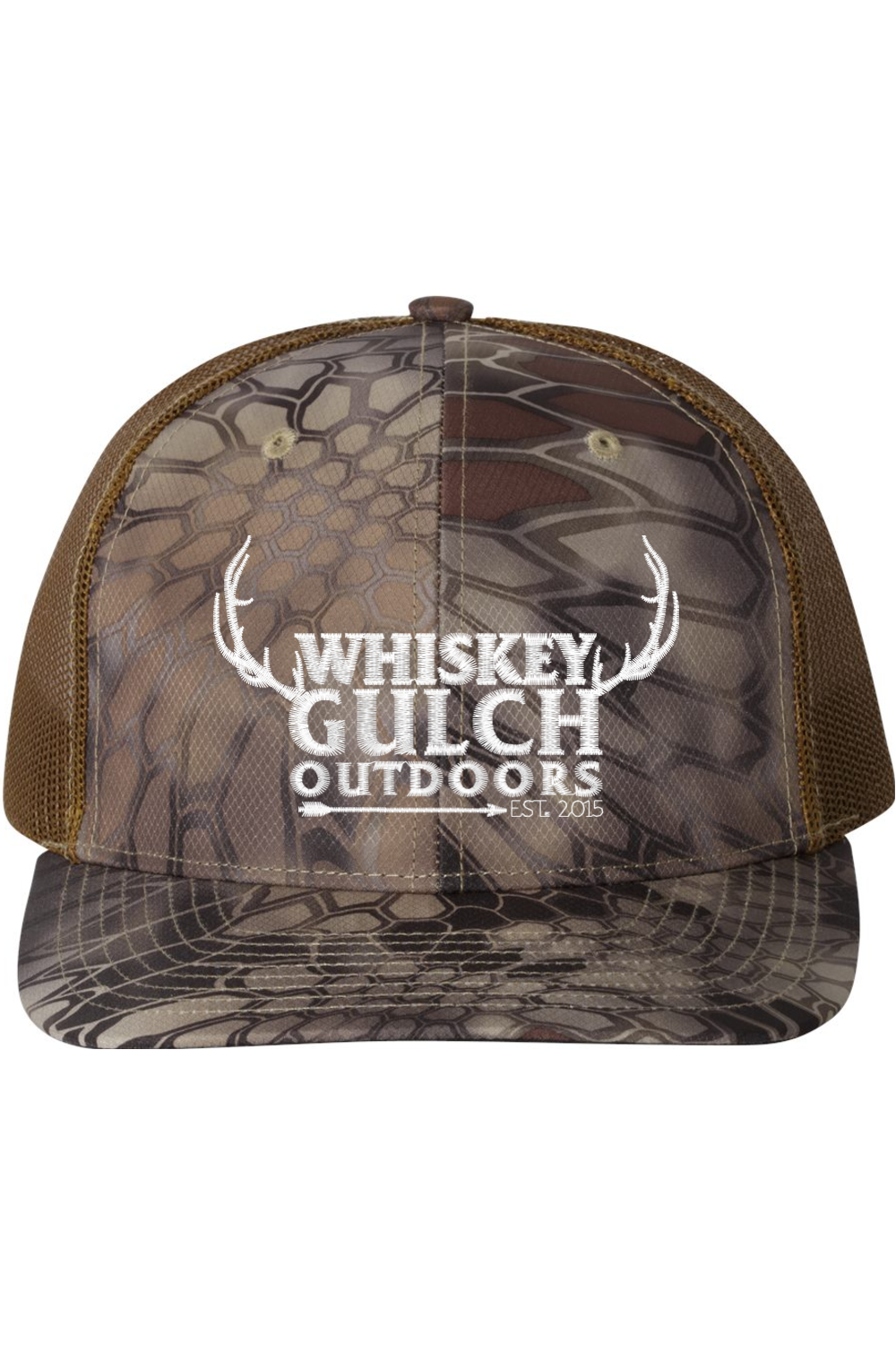 Whiskey Camo Trucker