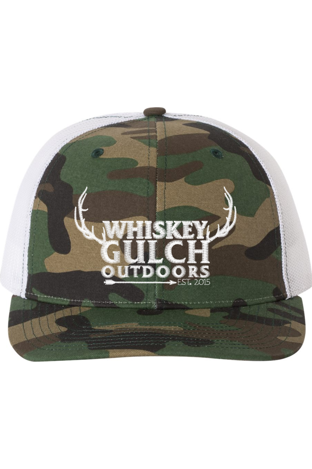 Whiskey Camo Trucker