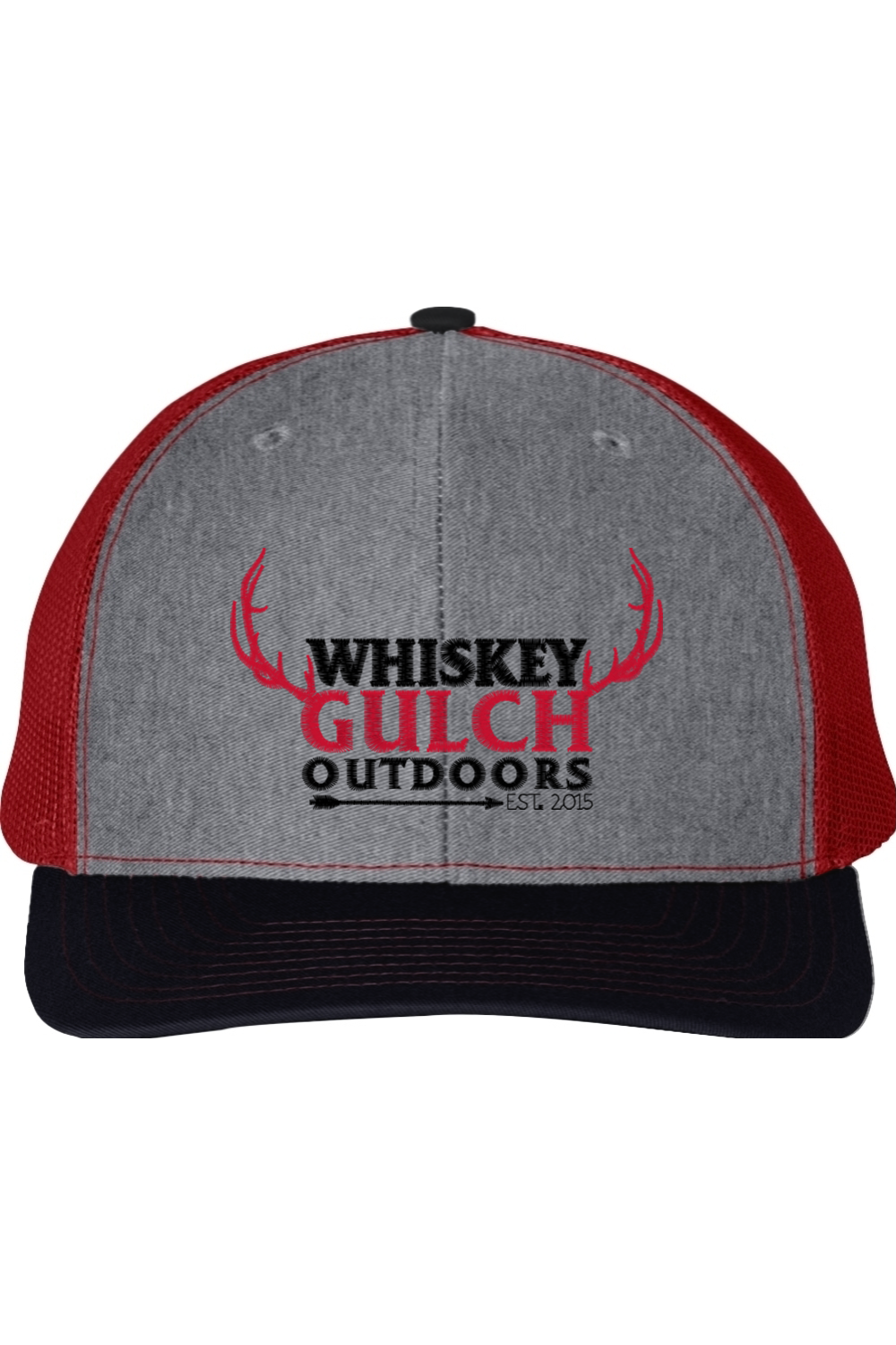 Whiskey Trucker Red/Black 112