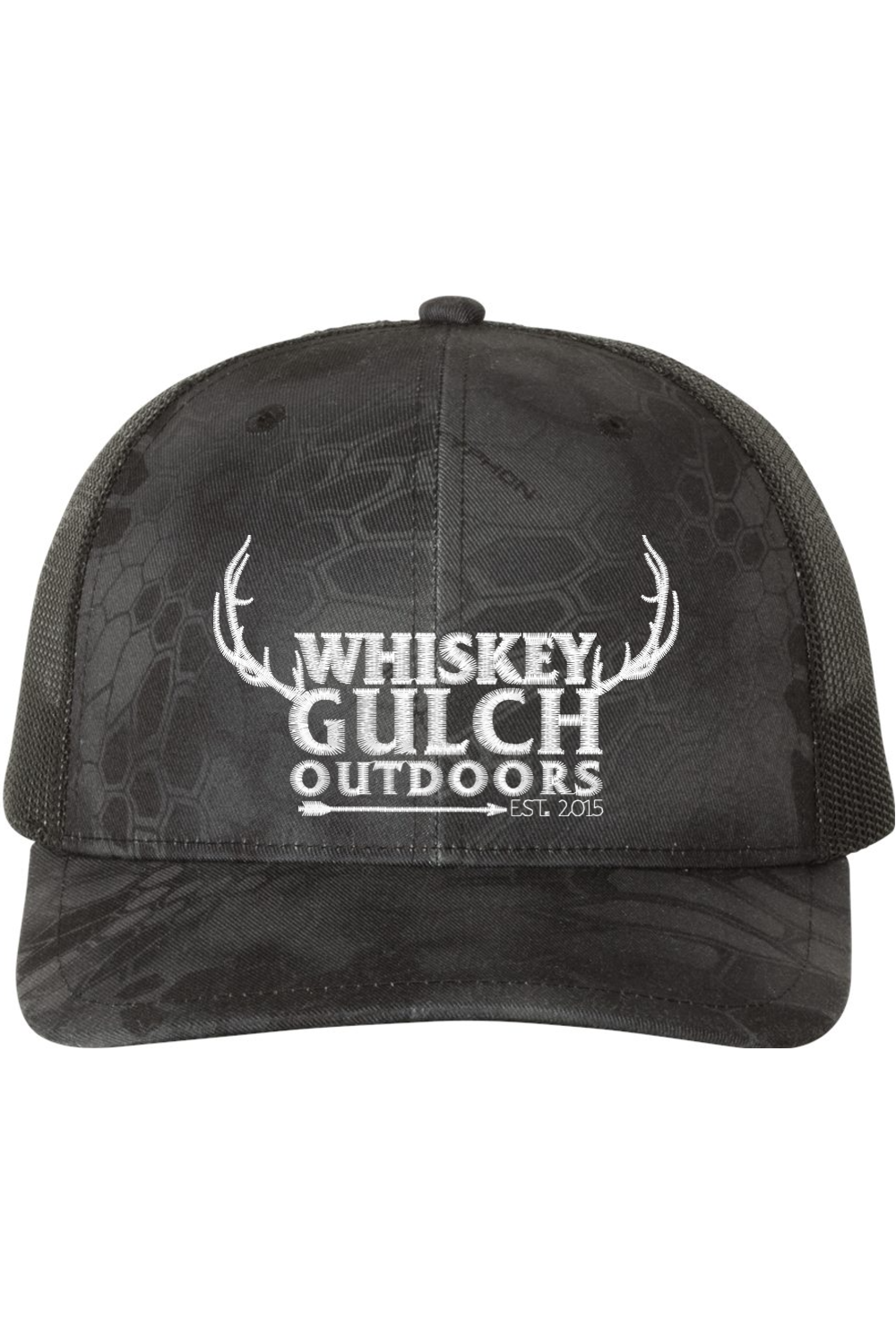 Whiskey Camo Trucker